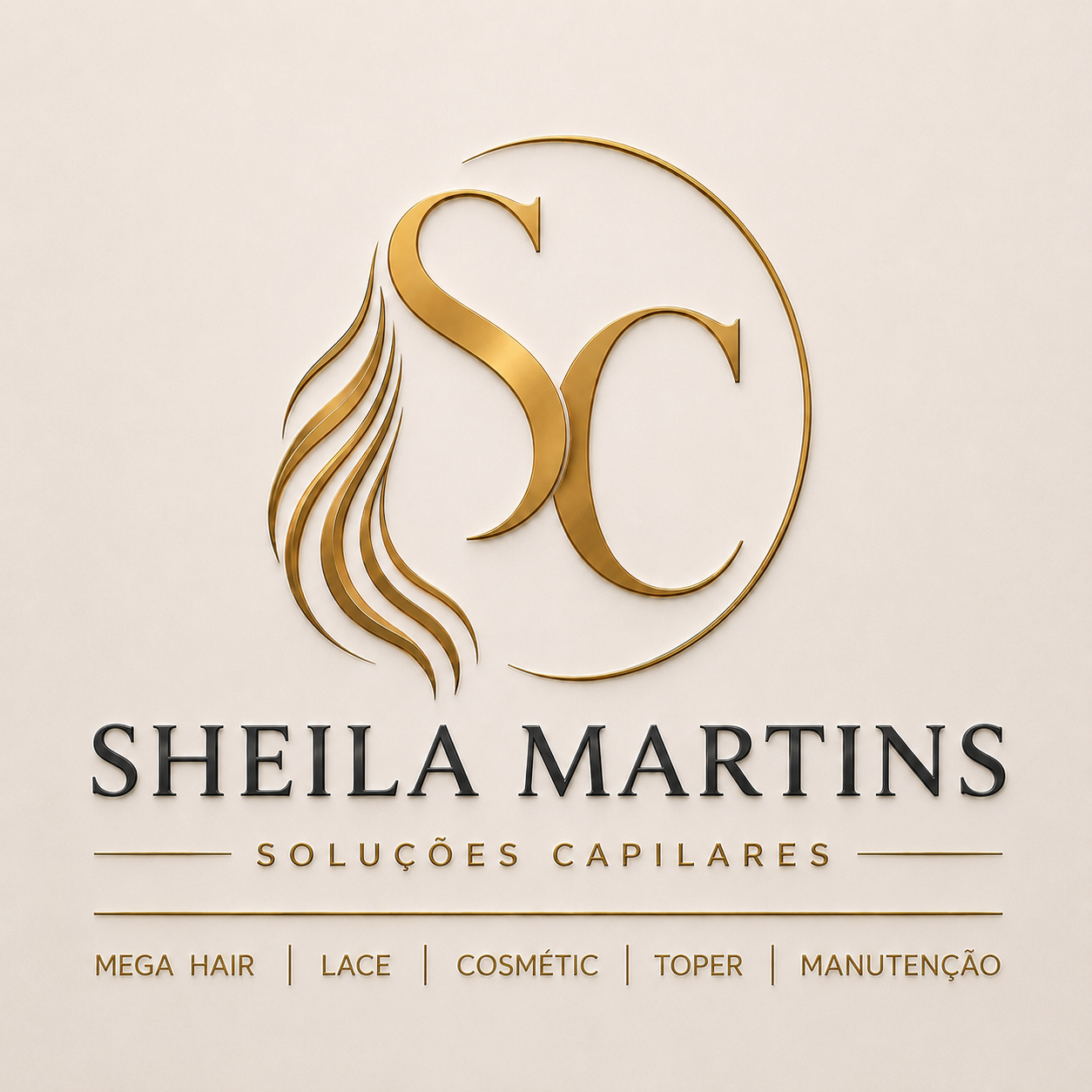 Logomarca Sheila Martins Soluções Capilares